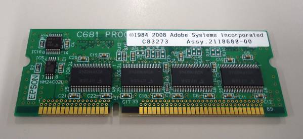 エプソン プリンター用 PostScript 3 ROM(A3)|売買されたオークション情報、yahooの商品情報をアーカイブ公開 ...