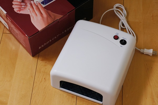 ネイルアート【１度使用】ＵＶライト_1