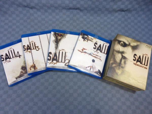○K905●「SAW ソウ クアドリロジーBOX」Blu-ray BOX 4枚組