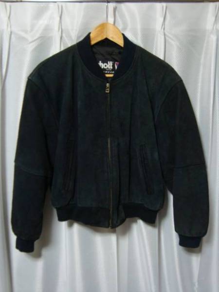 schott ショット スエード レザー ジャケット 36 黒 USA製 【公式通販】