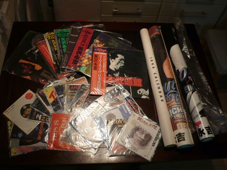 z876■矢沢永吉　お宝！LP＆EP　ツアーポスター　カレンダー