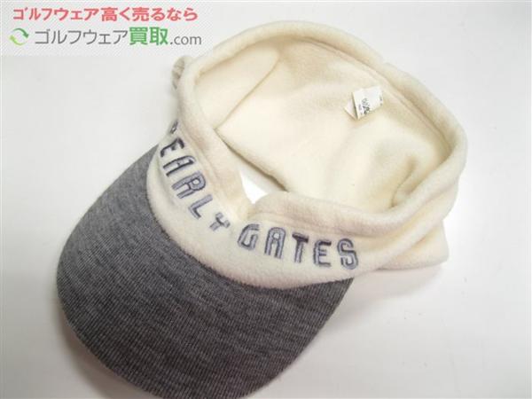 GK滝水★USED262★パーリーゲイツ★あったかフリースバイザー★