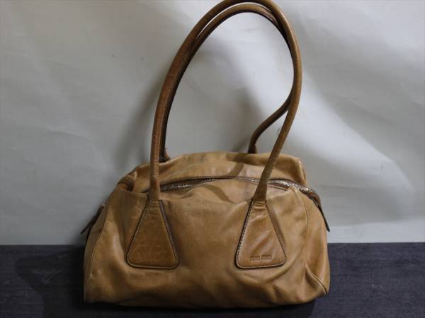 正規 ミュウミュウ 鞄・レザーハンドバッグ 送料400円 DC820