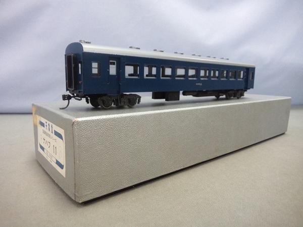 天賞堂 国鉄10系客車 ナハフ11/HOゲージ，鉄道模型，[梱0.1]