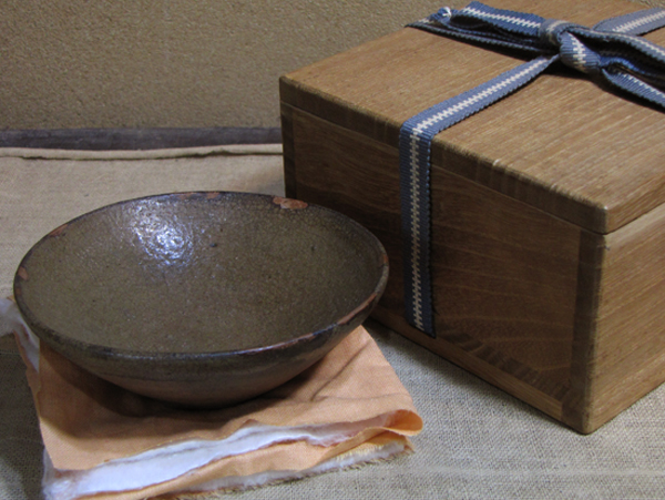 【哲】★味わい深い古唐津平盃（伝世・桃山）