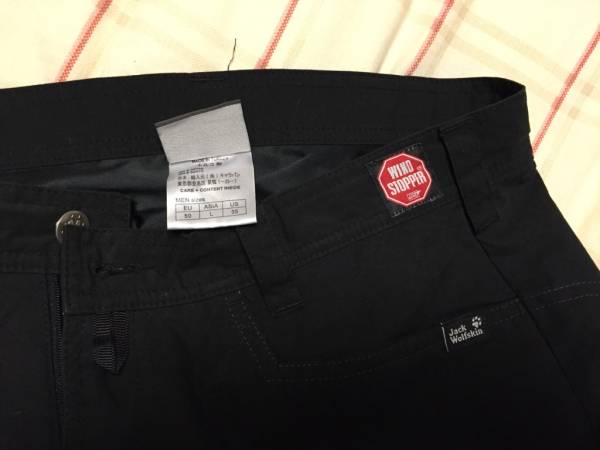 Jackwolfskin Windstopper L size 防風　L　サイズ　黒