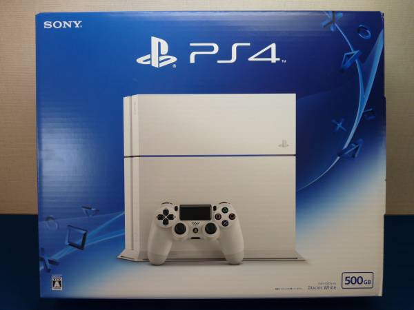 PS4 HDD 500GB グレイシャー・ホワイト CUH-1200AB02 最新型