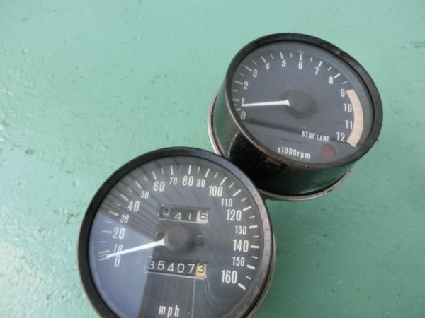 Z1 カワサキ純正 スピード タコ メーター KZ900 当時物 Z1 カワサキ