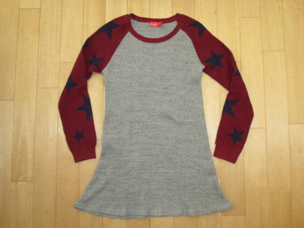 ☆美品☆エックスガール(X-GIRL☆サーマルワンピース☆サイズ1☆