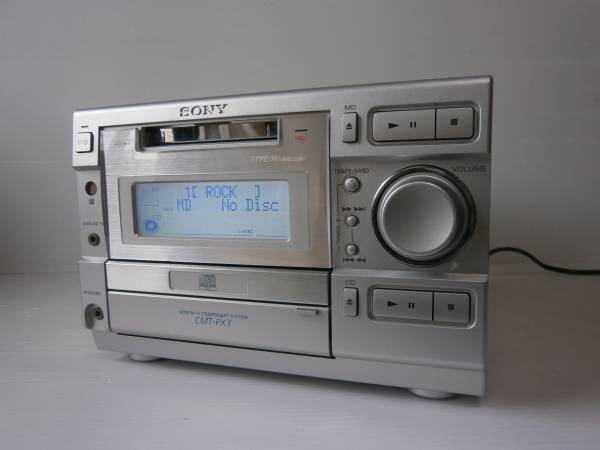 SONY CMT-PX3（HCD-MD595） 本体のみ(MDコンポ