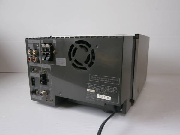 【完動品】SONY CMT-F3MD➕MD3枚付属中 SONY CMT-PX3（HCD-MD595） 本体のみ(MDコンポ