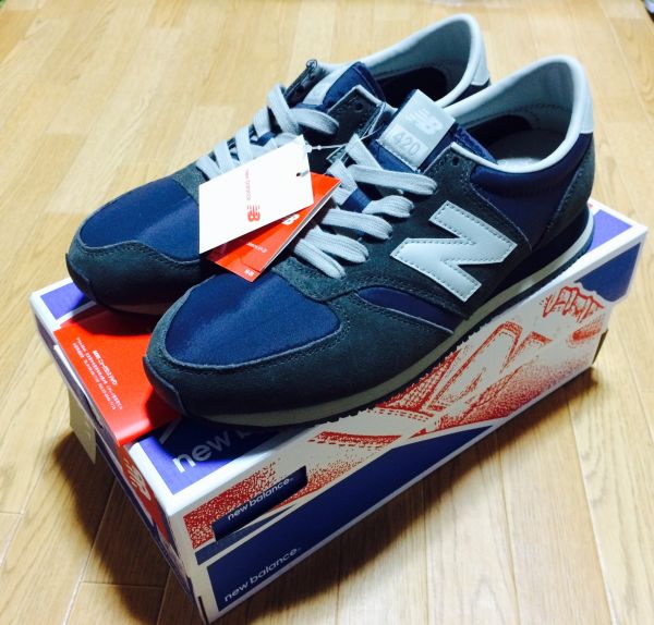 ▲【激レア】new balance U420 MAR マーガレットハウエル 別注②
