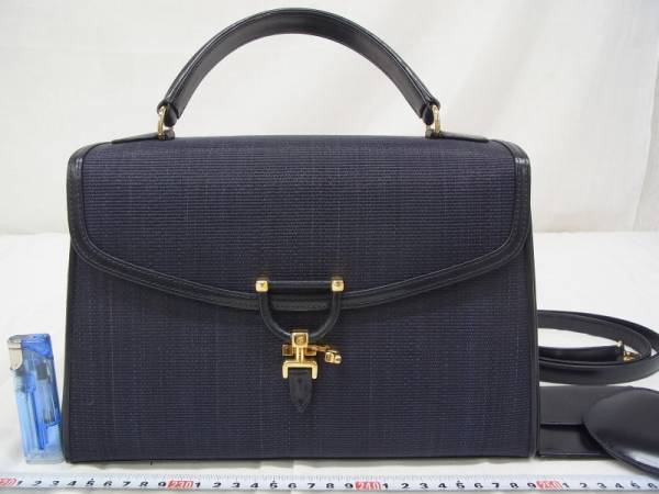 M00109 COMTESSE コンテス ホースヘア ハンドバッグ 鞄