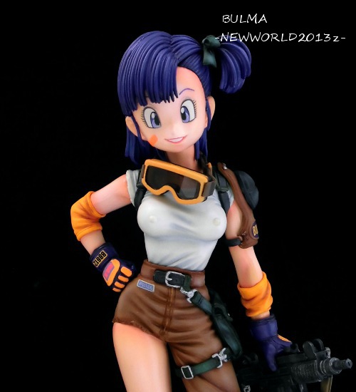 ドラゴンボール 造形天下一 ブルマ リペイントフィギュアending Ver