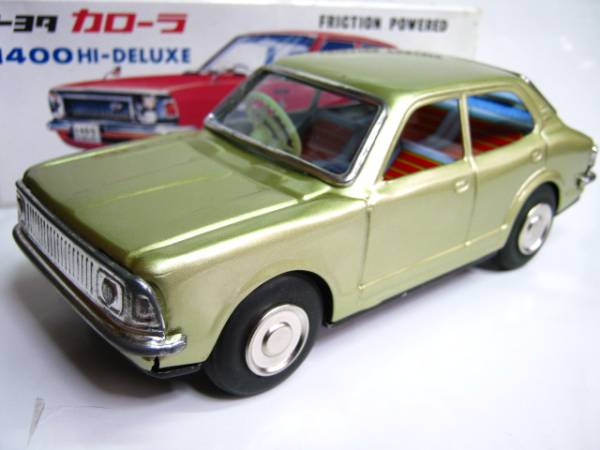 おもちゃ トヨタ カローラ 1400 HI-DELUXE ブリキ