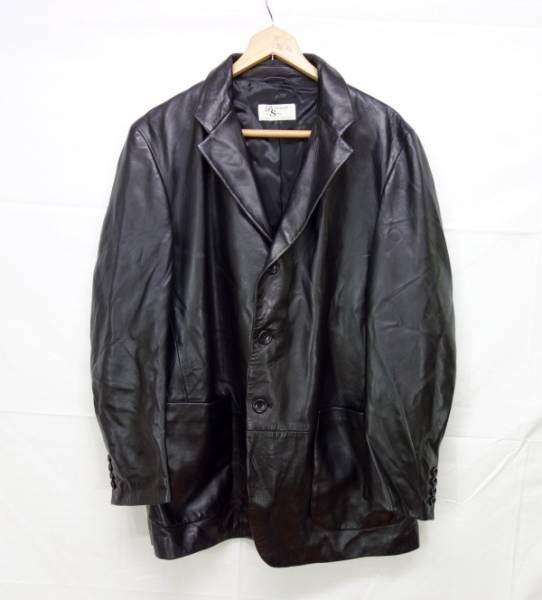 シップス BANNERMAN&SONS レザー ジャケット 48▼a5588