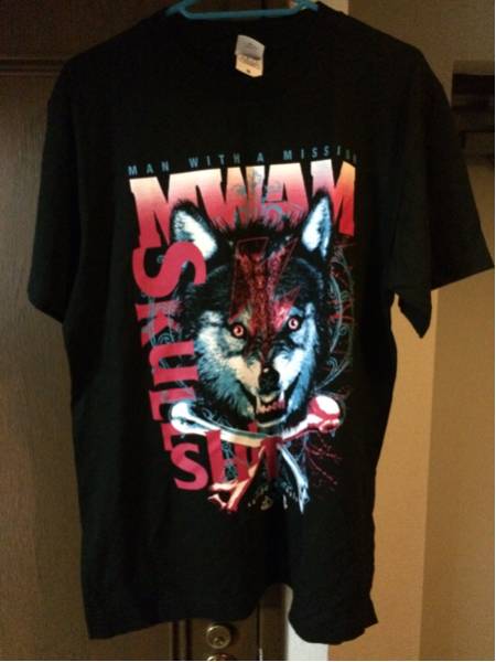 MAN WITH A MISSION/skullshit/コラボTシャツ/M/マンウィズ(Tシャツ