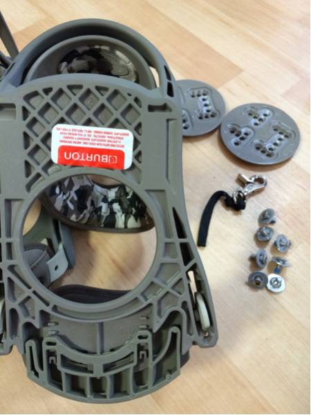 バートン BURTON スノーボード ビンディング CUSTOM カスタム : Burton