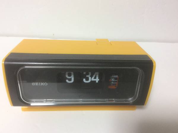 昭和レトロ/SEIKOパタパタ目覚まし時計 目覚まし時計 パタパタ