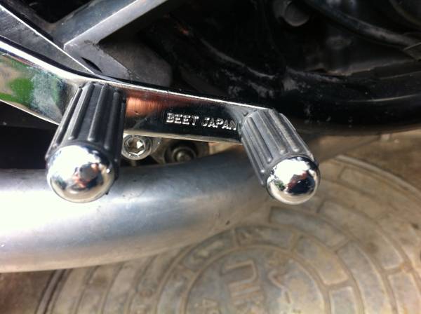 絶版? BEET GPz400 400F 550 バックステップ バックステップ BEET