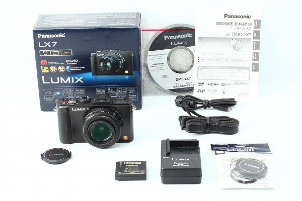 極上品◇Panasonicパナソニック LUMIX DMC-LX7◇元箱/599 ◇カメラ専門