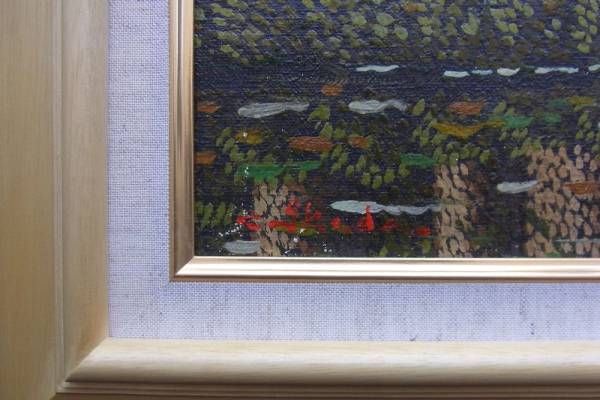 【真作】F6号油絵　池田　千鶴子「水辺の城」検索　鑑定骨董時代趣味収集 絵画買取・販売の小竹美術 池田秀郎「静物」油絵・F6号 藤野千鶴子「花」油絵・F6号 満寿夫 の作品買取・査定｜無料査定｜骨董品買取 緑和堂