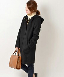 新品未使用☆Khaju 2wayフードコート黒38 ☆値下げ☆