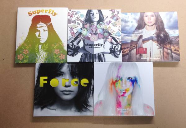 □送料無料□ Superfly オリジナルアルバム 全5枚セット 初回盤