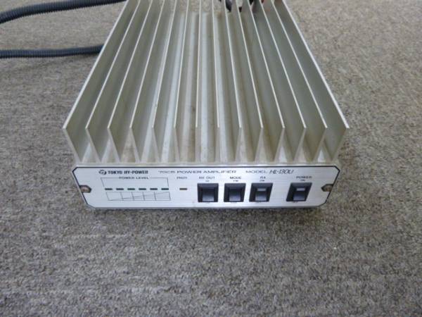 東京ハイパワー HL-130U TOKYO HY-POWER 430MHz帯 70cm リニアアンプ