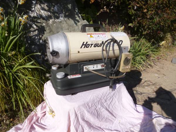 ホットガン ジェットヒーター 静岡製機 100V 静岡精機 バッテリー