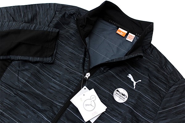 07★PUMA プーマ RUN ブレーカージャケット 黒 [513268-02-L]二