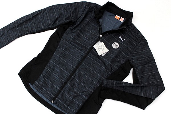 07★PUMA プーマ RUN ブレーカージャケット 黒 [513268-02-L]二