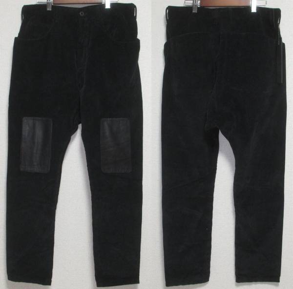 新品 バックラッシュ コーデュロイ パンツ M レザー BACKLASH 26 ISAMU 