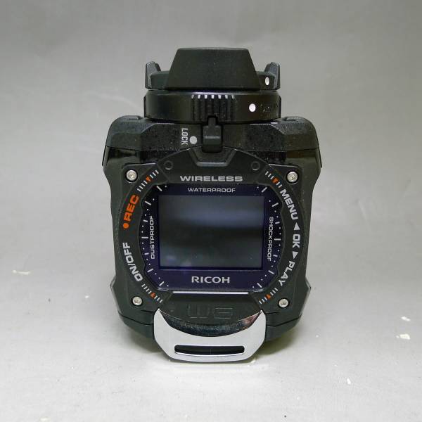 kk594 リコー RICOH 防水アクションカメラ WG-M1 黒 美品