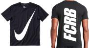 M新品FCRBデカロゴTシャツ15AW16ss F.C.R.B.TEE big logo swoosh