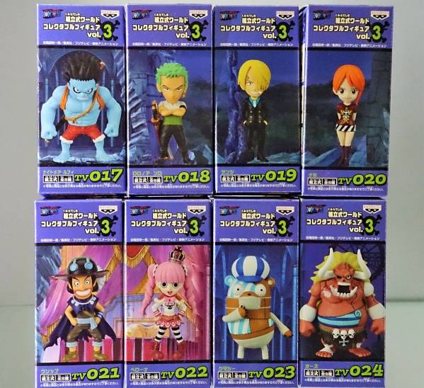 ワンピース ワールドコレクタブルフィギュア vol.3 全種 ワンピース