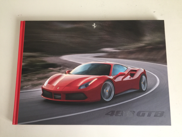 フェラーリ 488 GTB 日本正規カタログ フェラーリ488GTB最新カタログ