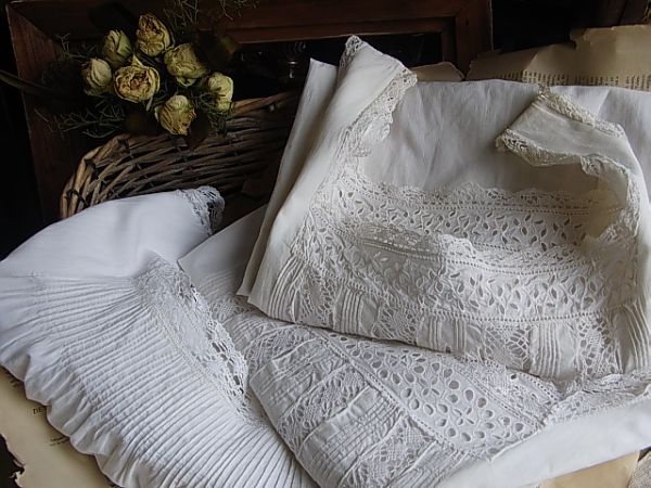 フランス　ヴィンテージ　素敵なナイティいろいろ3枚セット