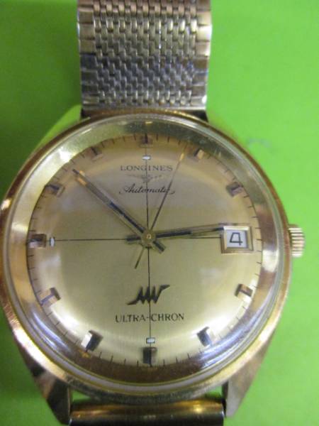 LONGINES ロンジン ウルトラクロン 自動巻　ゴールド ジャンク