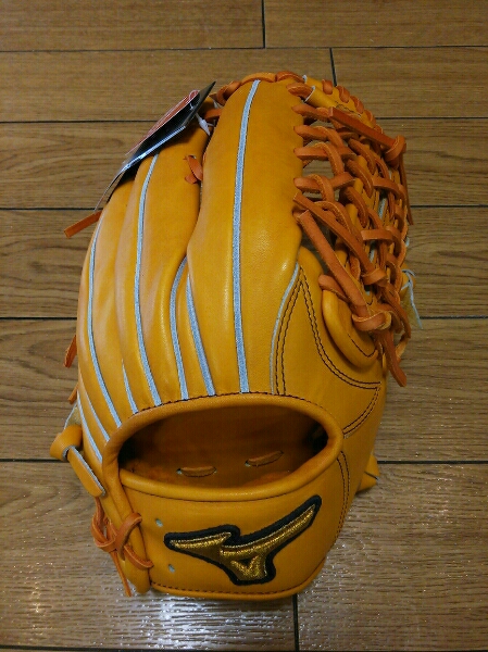 硬式グラブ　ミズノプロ　2GW18307　外野手用　オレンジA