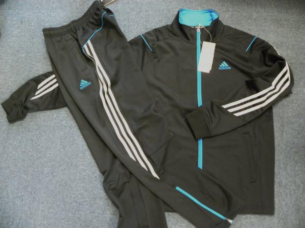 【半額OFF】激安★adidas★ウォームアップ上下★APS5★BK/Ｌ★⑧