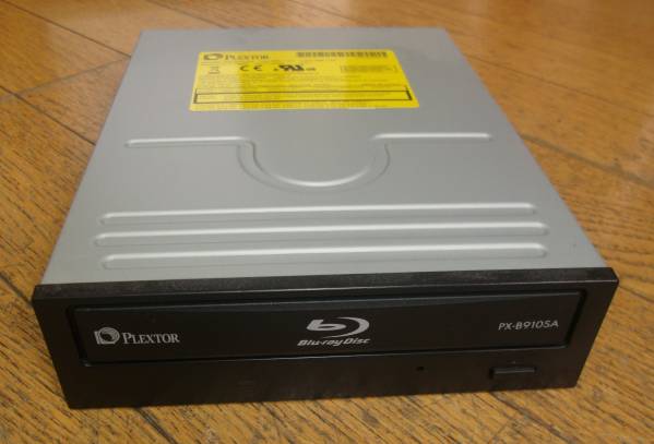 BD-R書込4倍速 動作保証 PLEXTOR PX-B910SA ブルーレイ