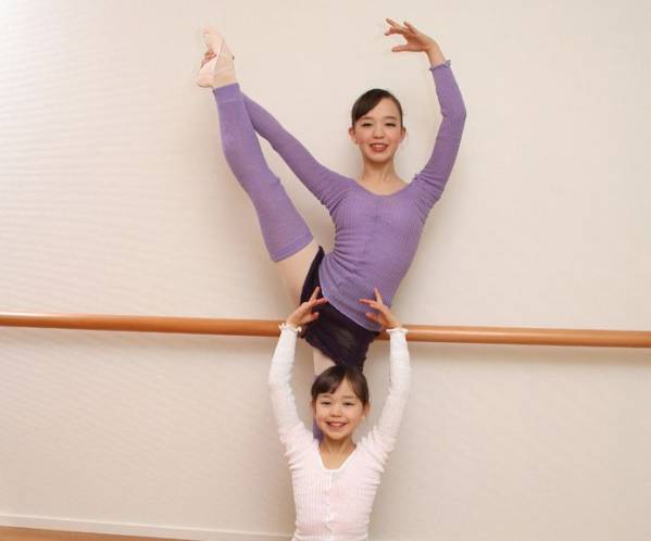 イーバレリーナ バレエ セーター トップス 紫 大人用_1