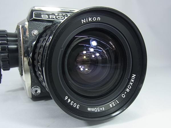 董芸】ゼンザ ブロニカ S2 NIKKOR-O 1:2.8 F=50mm BRONICA ZENZA