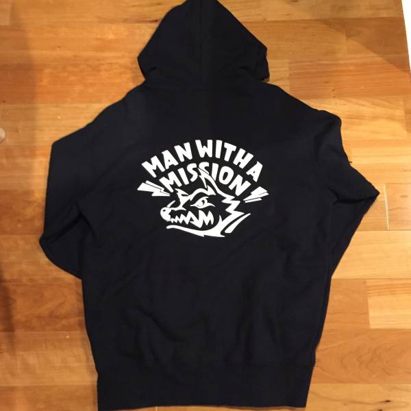 レア】MAN WITH A MISSION 初期パーカー ♪ マンウィズ 記念品、思い出