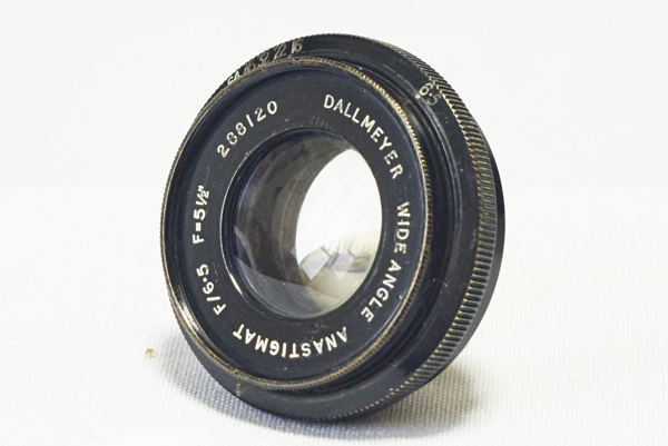 Dallmeyer Wide Angle Anastigmat 5 1/2 インチ f6.5 ダルメイヤ