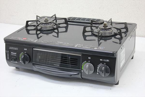 F9626【美品】ガステーブル RT31NHS-L リンナイ コンロ 都市ガス