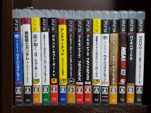 PS3 ソフトセット　まとめ売り　gta5等人気タイトル多数