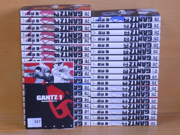T257】GANTZ ガンツ 1～37巻（完）全巻 奥浩哉 T 【公式通販】