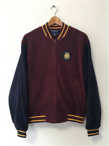 90s Polo sport ポロスポーツ フリース ワッペン p67 スタジャン